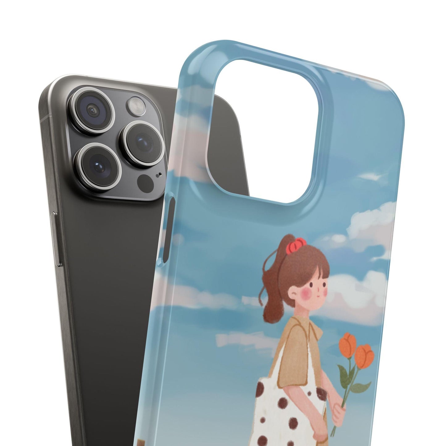 Joyful Stroll Mobile Cover – Embrace Happiness Everywhere You Go!