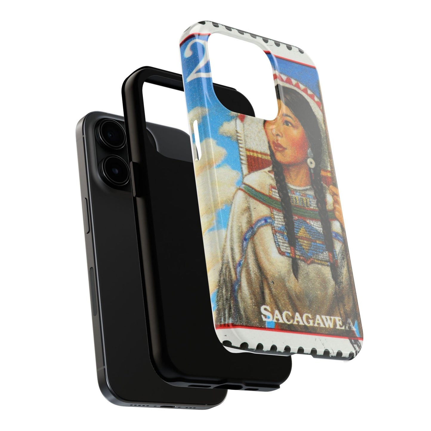 $1 Sacagawea Coin Design Tough Phone Cases