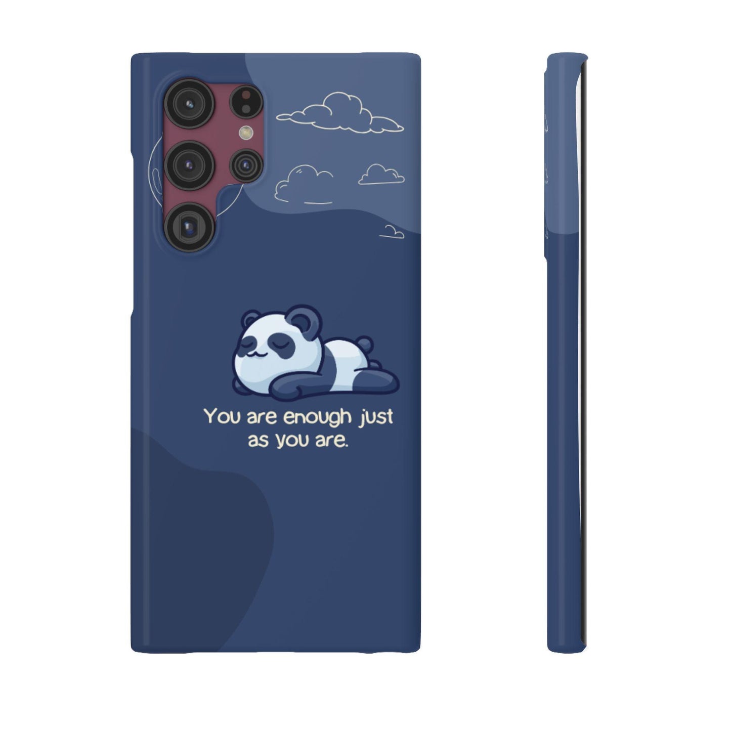 Panda Dreams Phone Case – Cozy Vibes & Inspiring Words