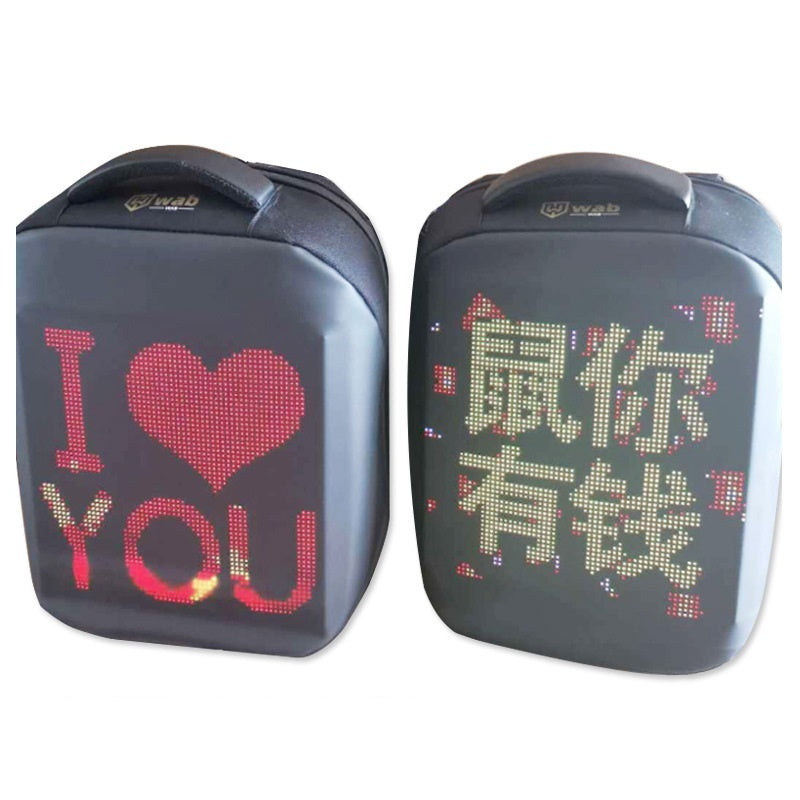 LED Advertising Backpack with WiFi Control