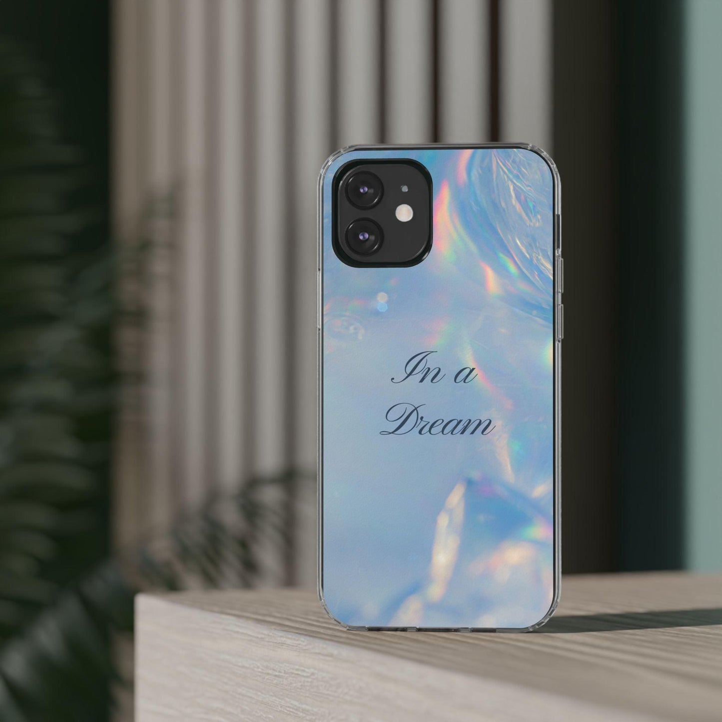 In a Dream Shinny Blue Clear Cases