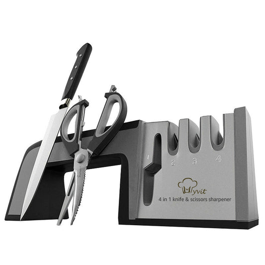 4-in-1 Kitchen Knife Sharpener