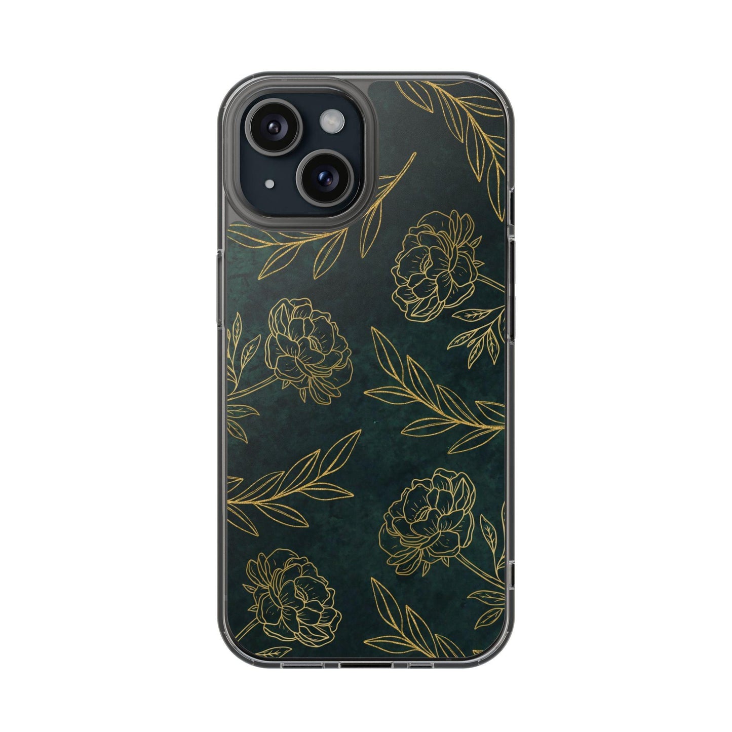 Floral Pattern Clear Cases