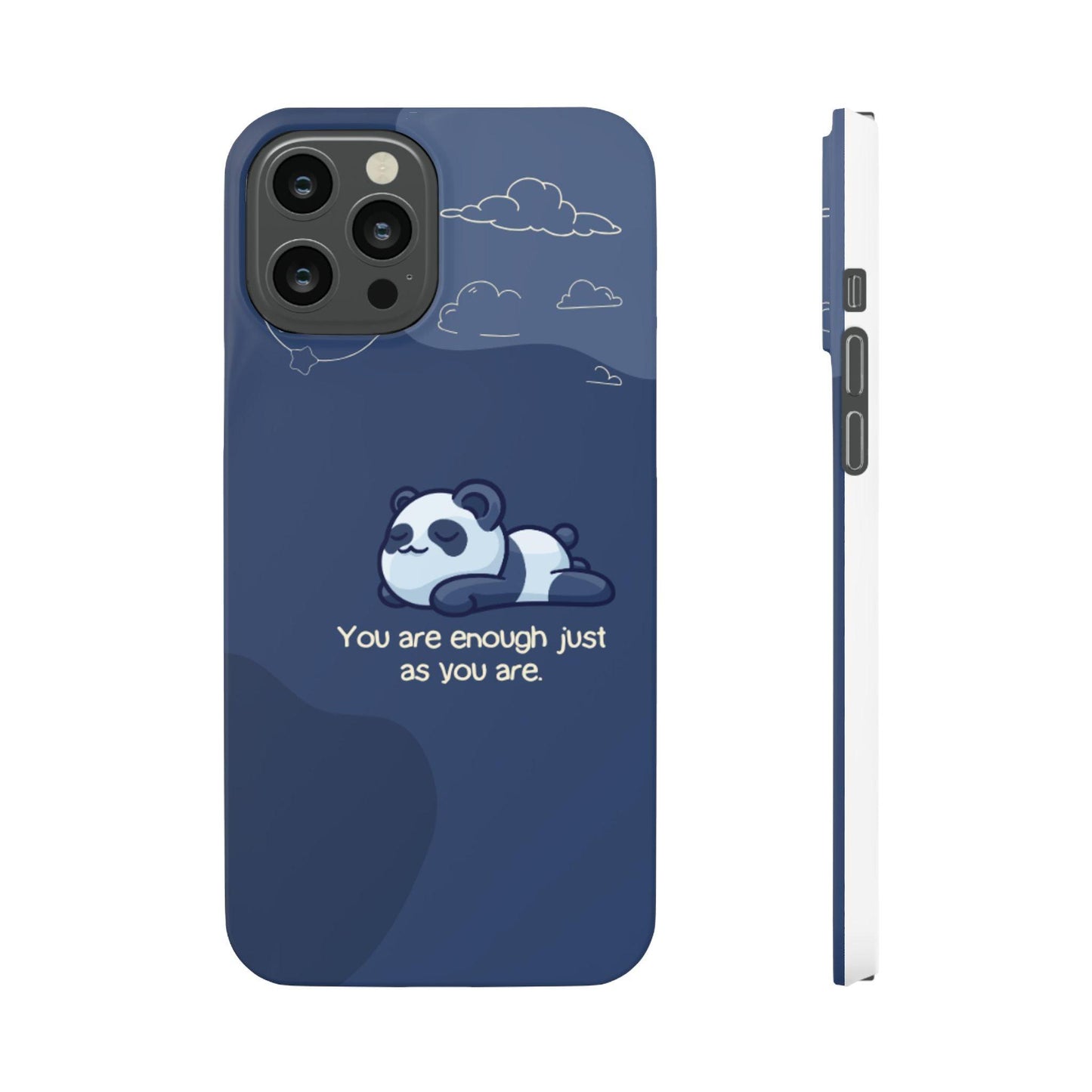Panda Dreams Phone Case – Cozy Vibes & Inspiring Words