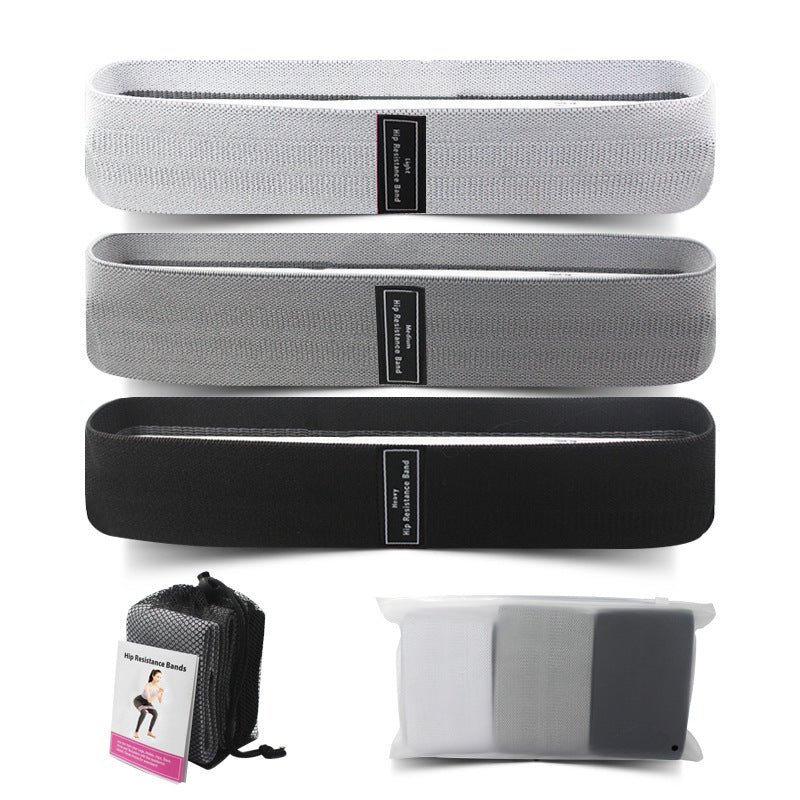 Body shaping squat hip circle yoga fitness tension belt resistance belt stretch belt