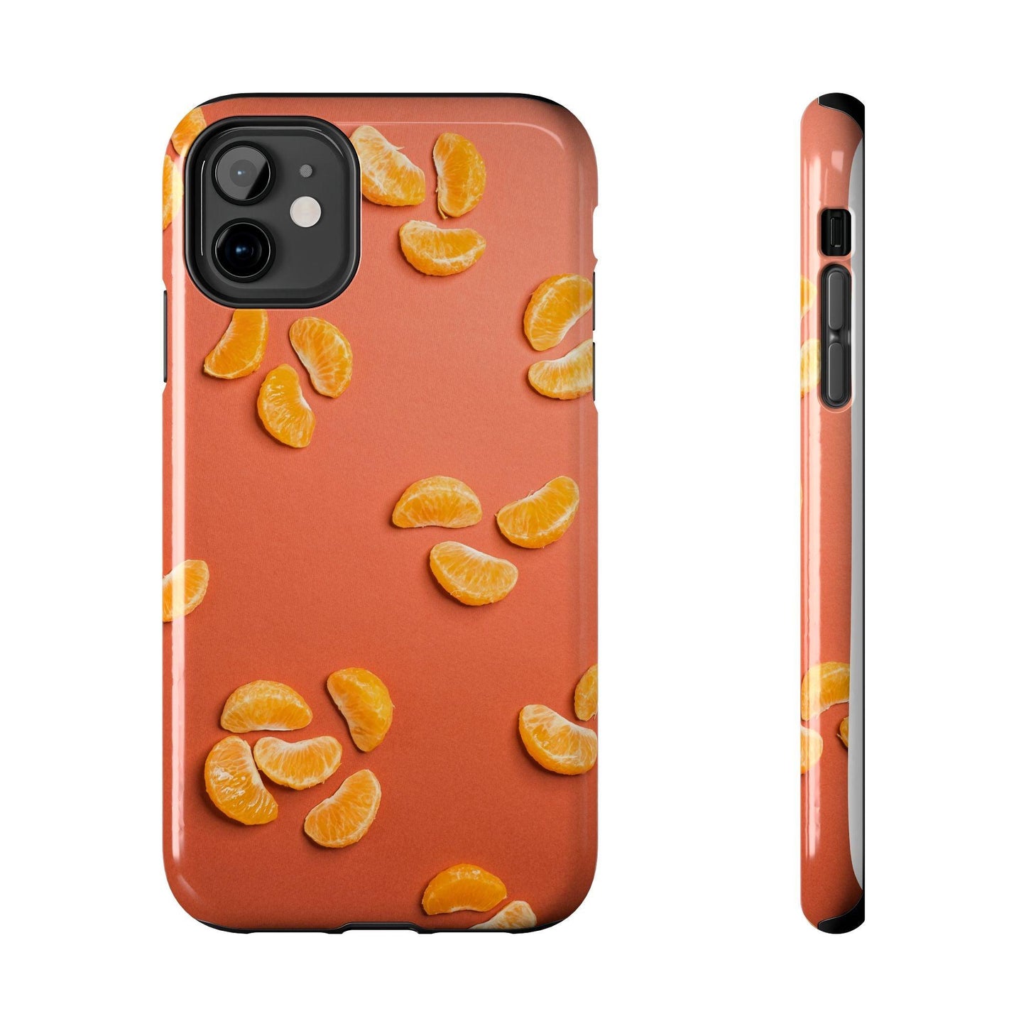 Peal Oranges printed Tough Phone Cases