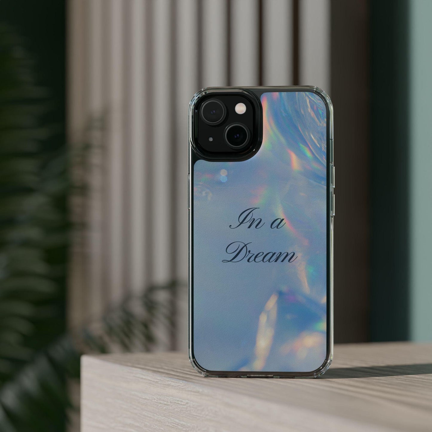 In a Dream Shinny Blue Clear Cases