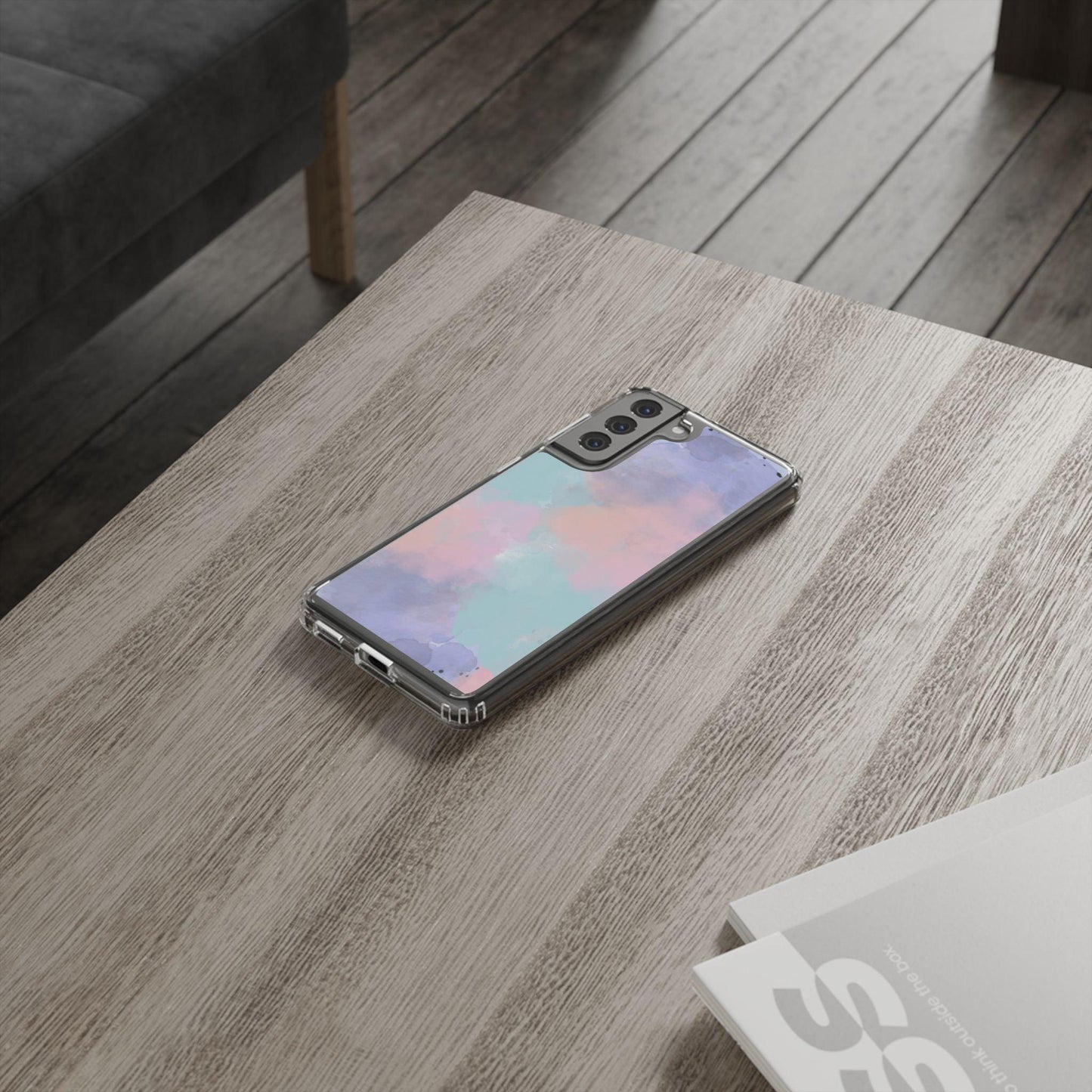 Shades of Pastel Clear Cases