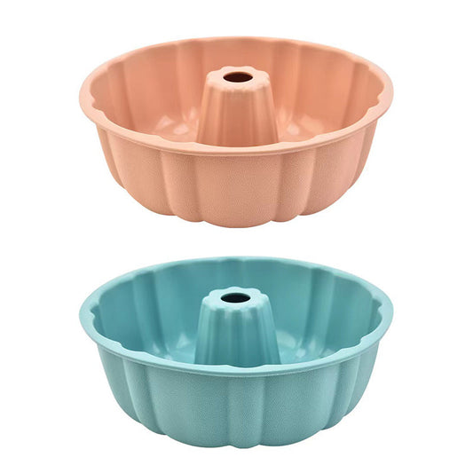 10-inch Non-Stick Silicone Bundt Pan - Multipurpose Baking Mold for Cakes, Jello & Gelatin