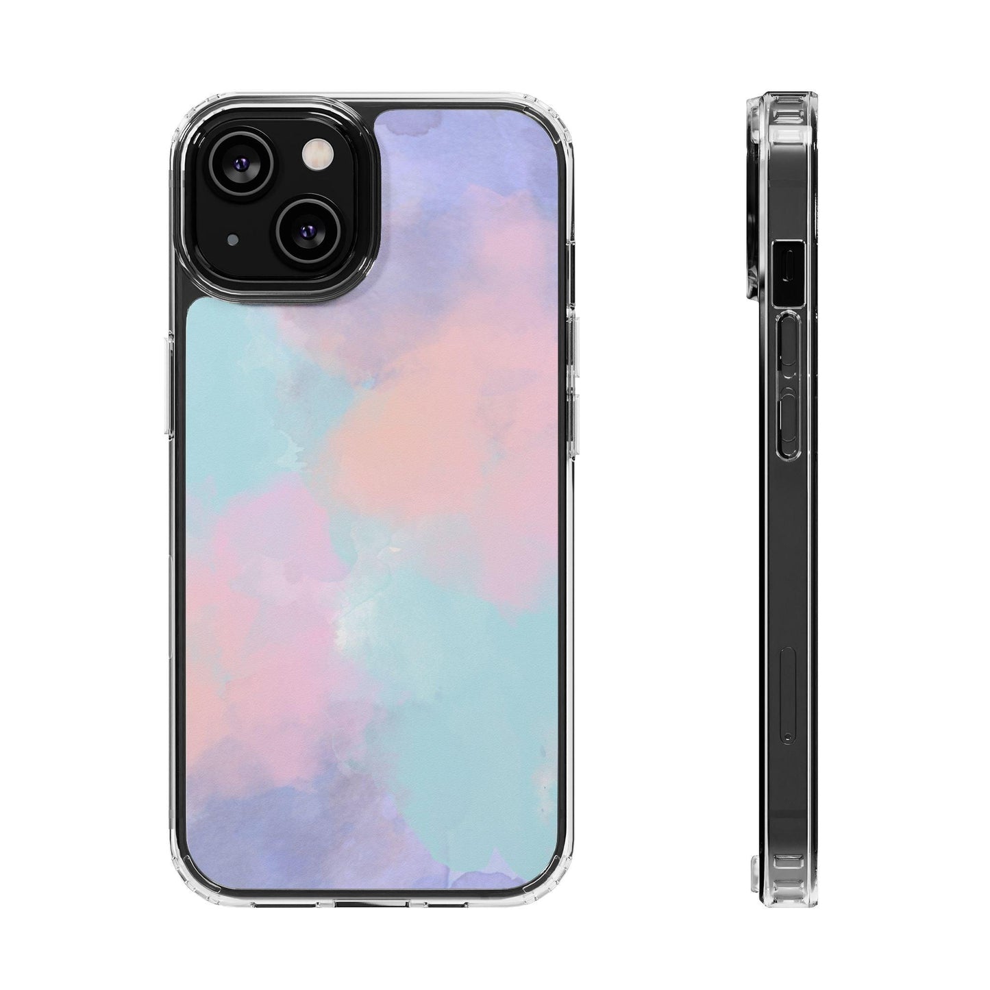 Shades of Pastel Clear Cases