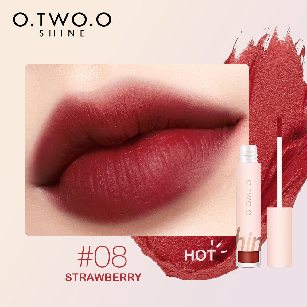 Soft Velvet Mist First Love Lip Slime Blush Eyeshadow Can Be Used For Three Velvet Non-Stick Cups Do Not Lose Color SE001