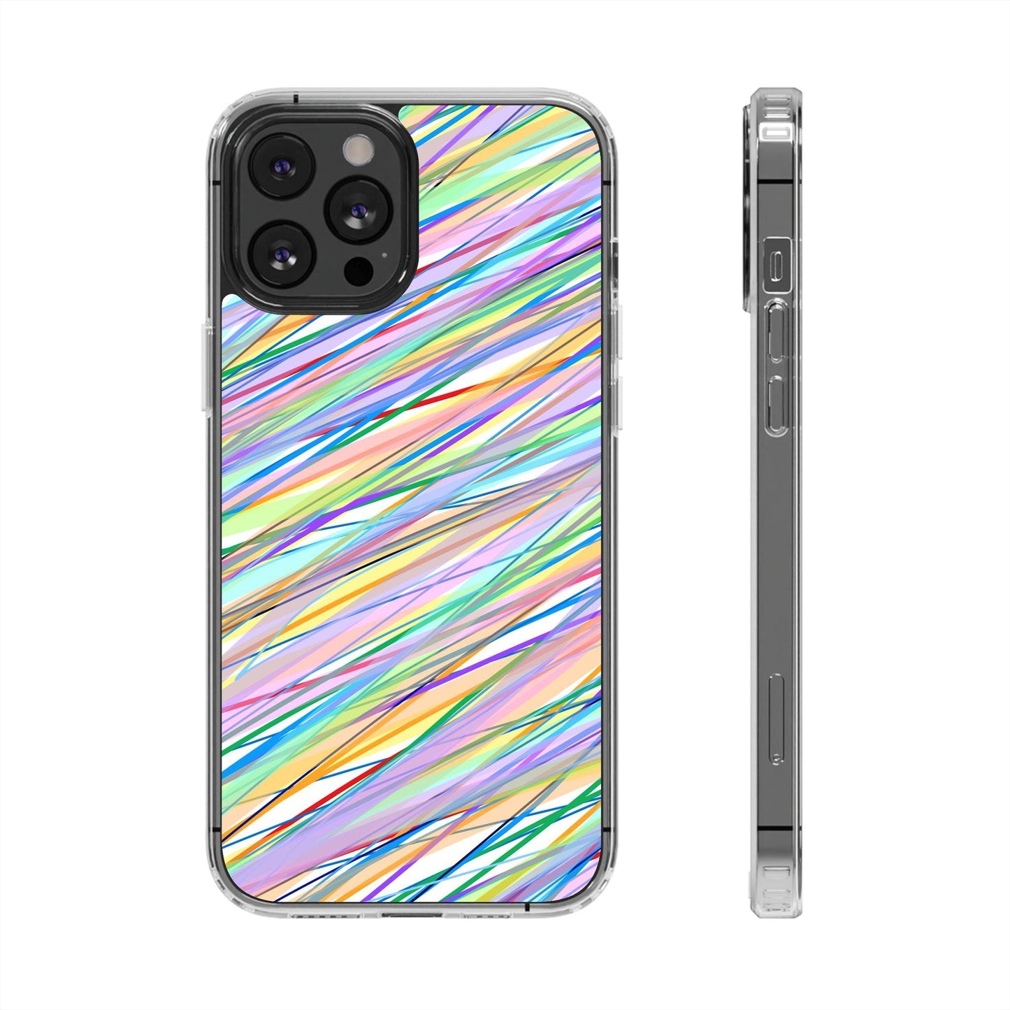 Threads Of Colors Clear Case