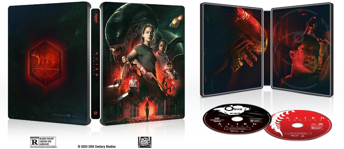 Alien: Romulus - Limited Edition Steelbook (4K Ultra HD + Blu-ray + Digital)