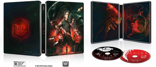 Alien: Romulus - Limited Edition Steelbook (4K Ultra HD + Blu-ray + Digital)