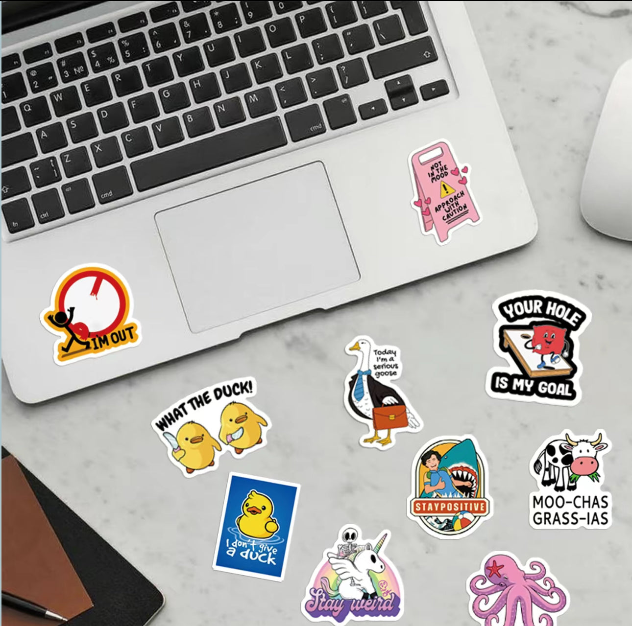 LaughSlap Sticker Pack
