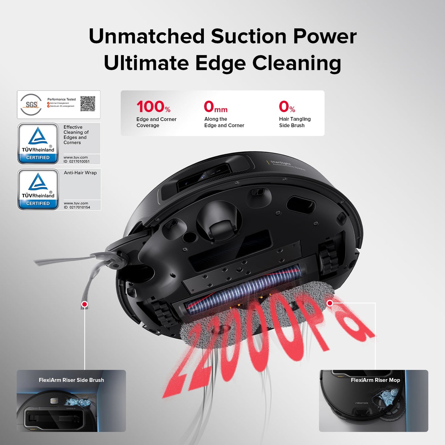 Roborock Saros Z70 Robot Vacuum with OmniGrip™ Mechanical Arm