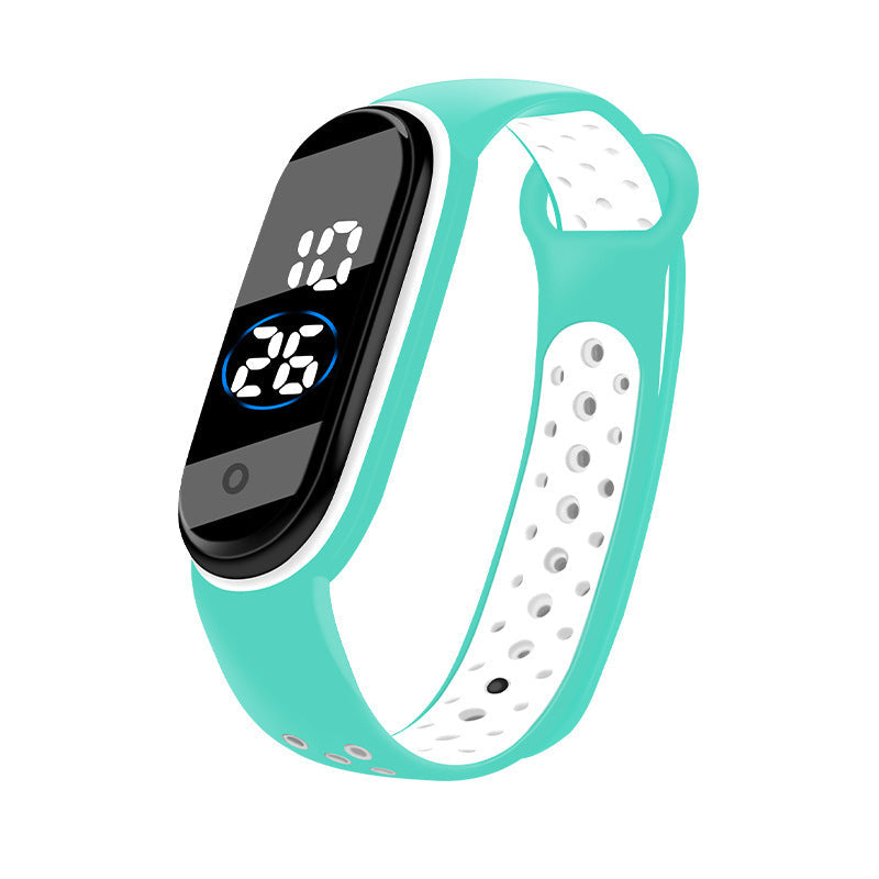 Youth Sports LED Student Watch Waterproof