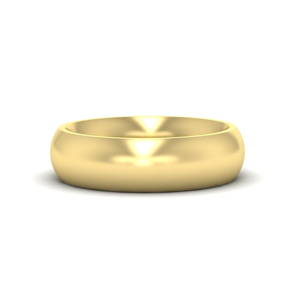 Minimalist 4mm Mens Wedding Band