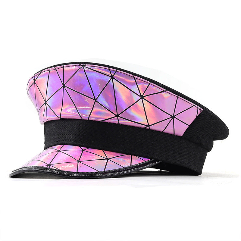 Women's Rose Leather Photography Party Wedding Hat