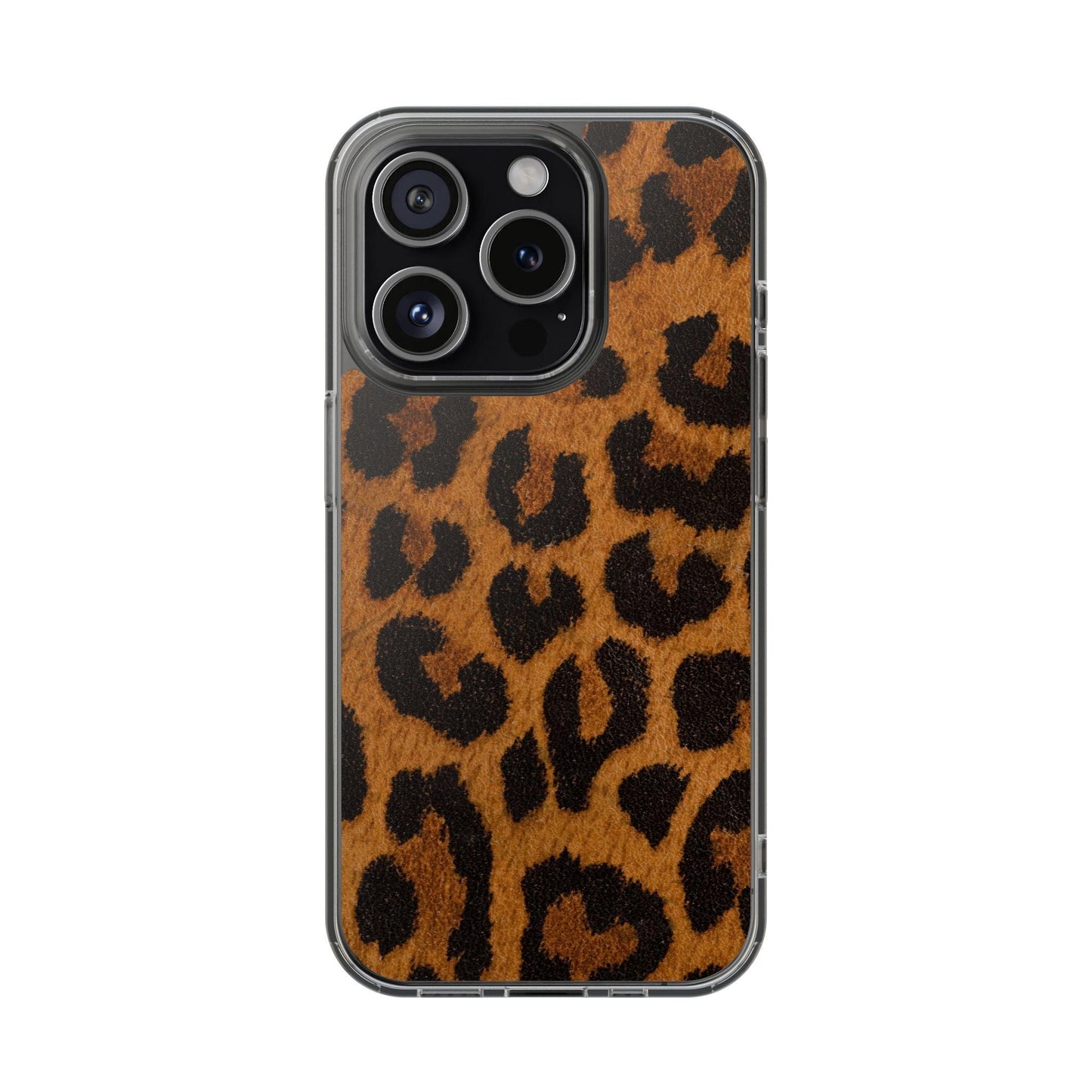 Clear Cases Cheeta Print