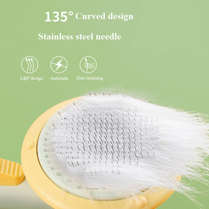 Pet Cat Self-Cleaning Steel Wire Brush