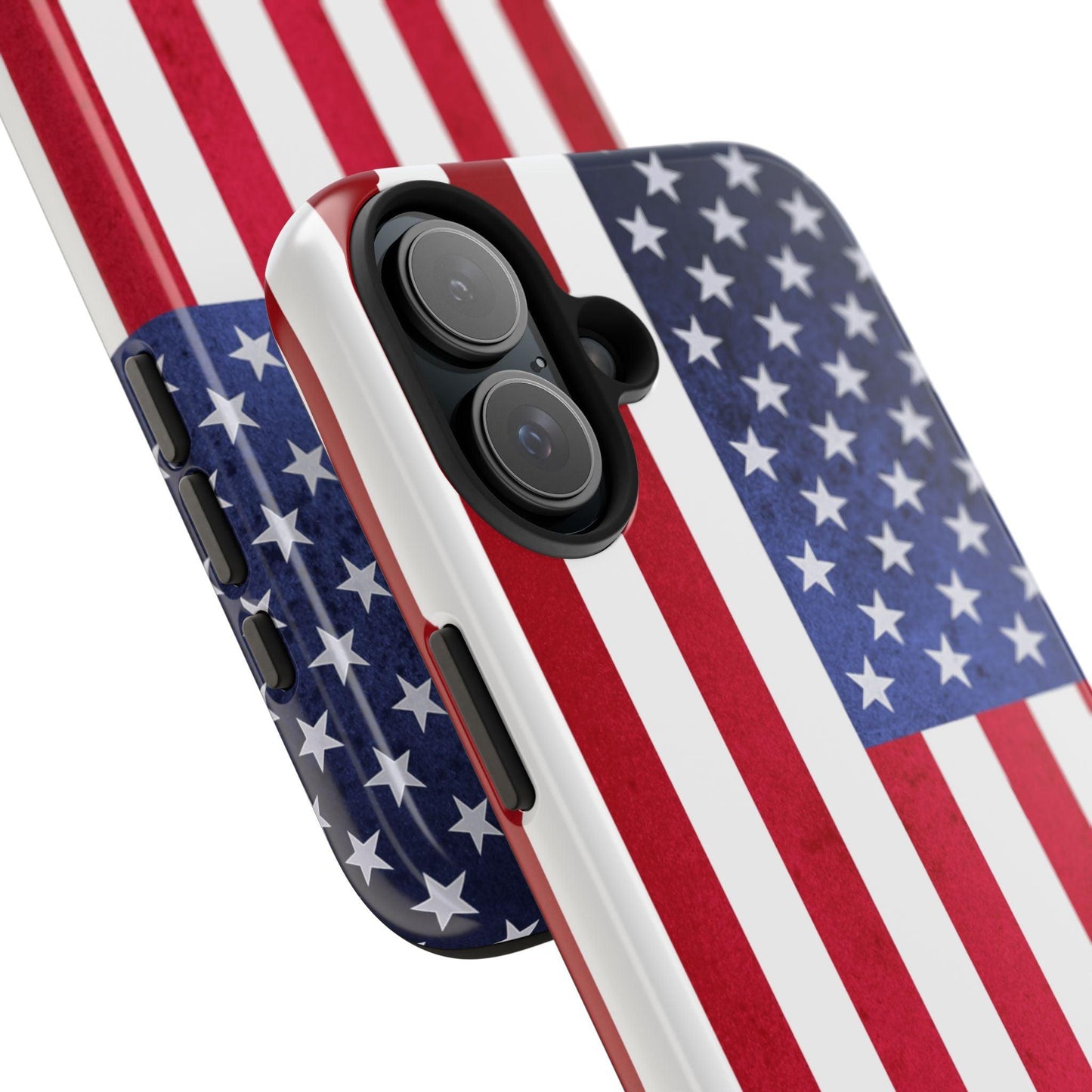 USA Flag Printed Tough Phone Cases