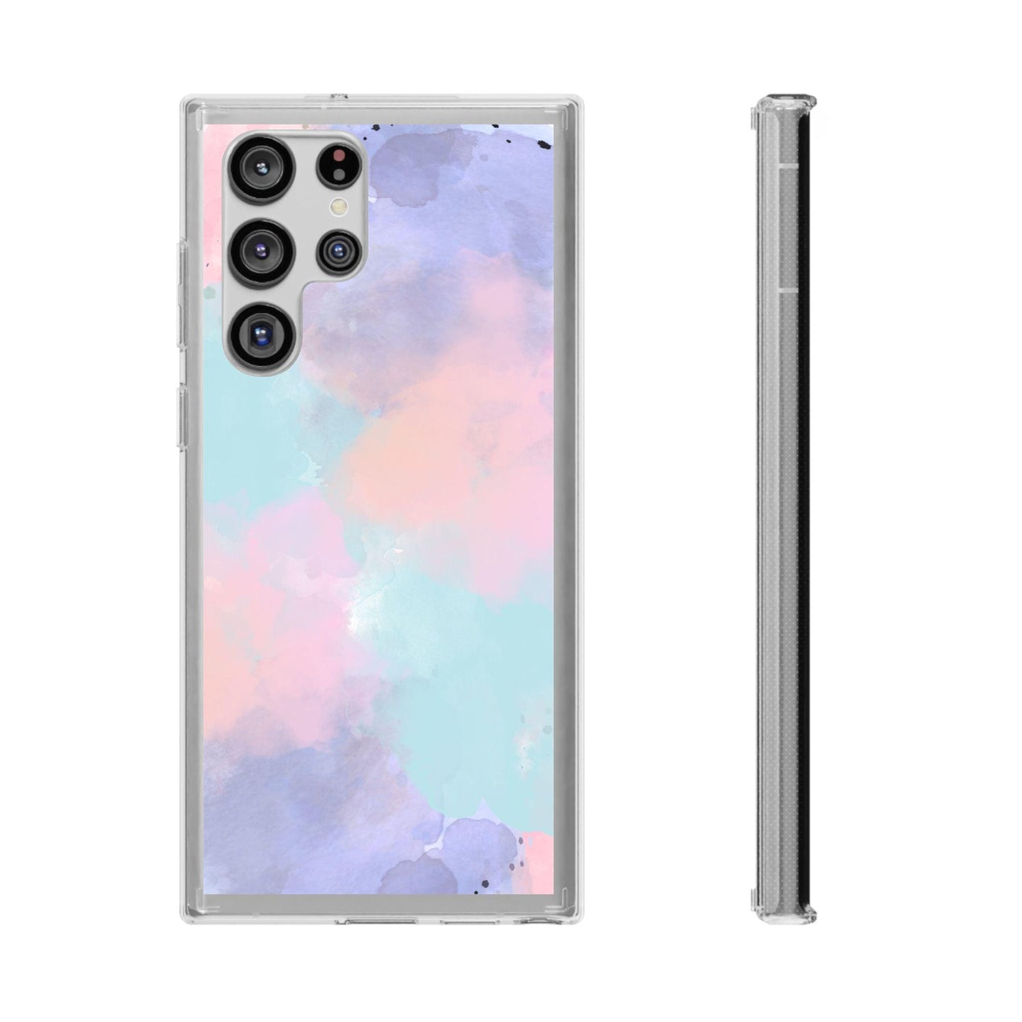 Shades of Pastel Clear Cases