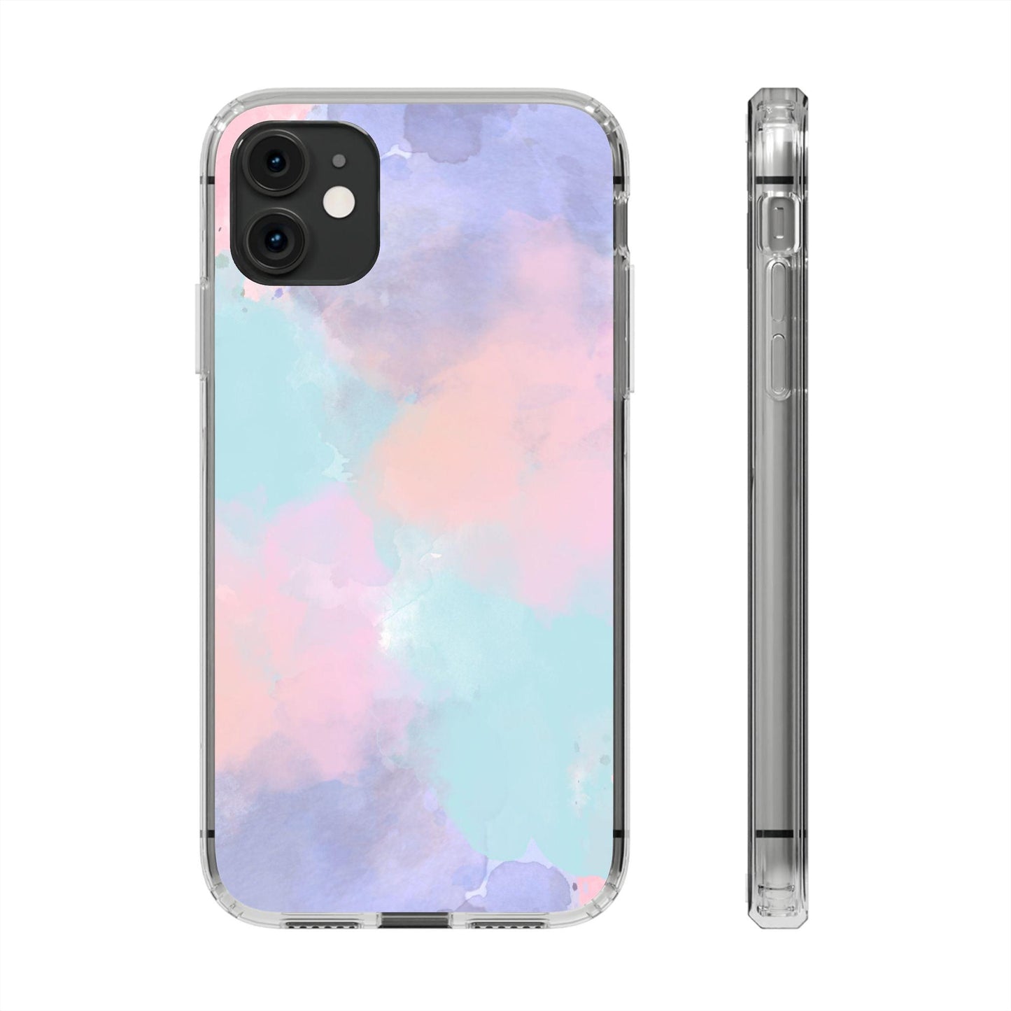 Shades of Pastel Clear Cases