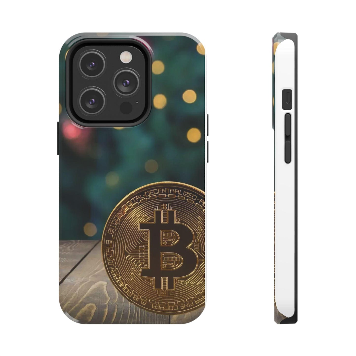 Crypto Bitcoin High Quality Printed Tough Phone Cases