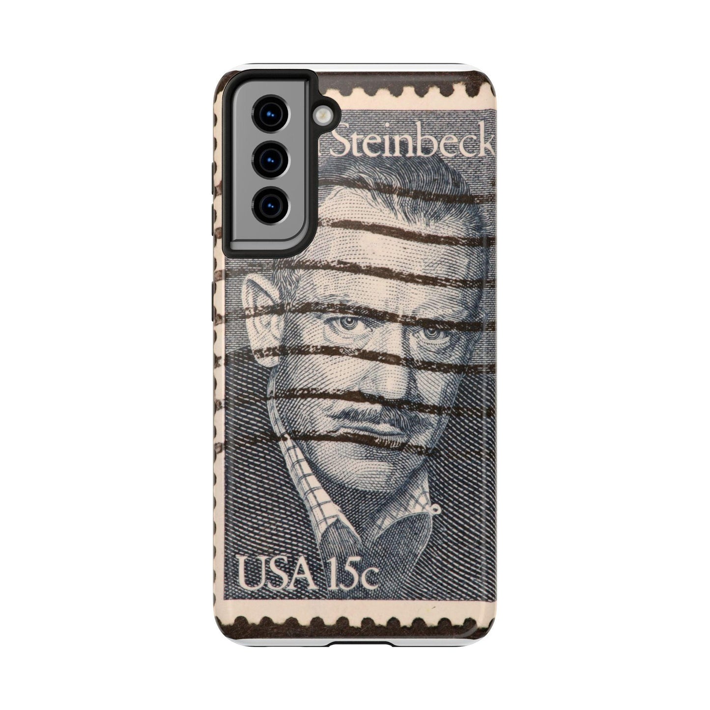 John Steinbeck USA 15c Printed Tough Phone Case for iPhone - Literary Tribute Design