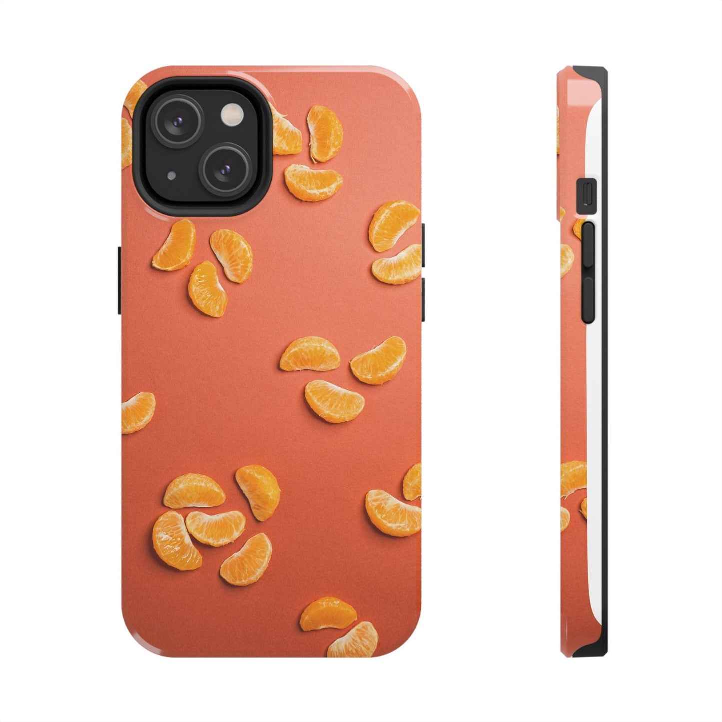 Peal Oranges printed Tough Phone Cases