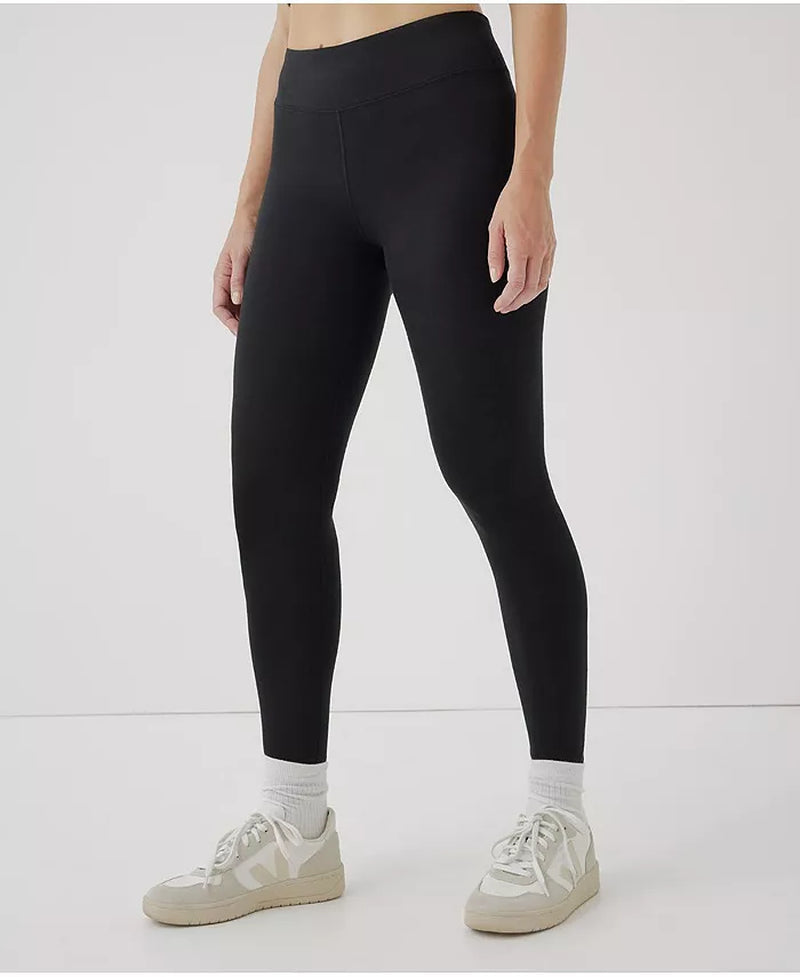 PureFit Organic Cotton Leggings – GOTS Certified, Contoured Waistband, Ethically Made