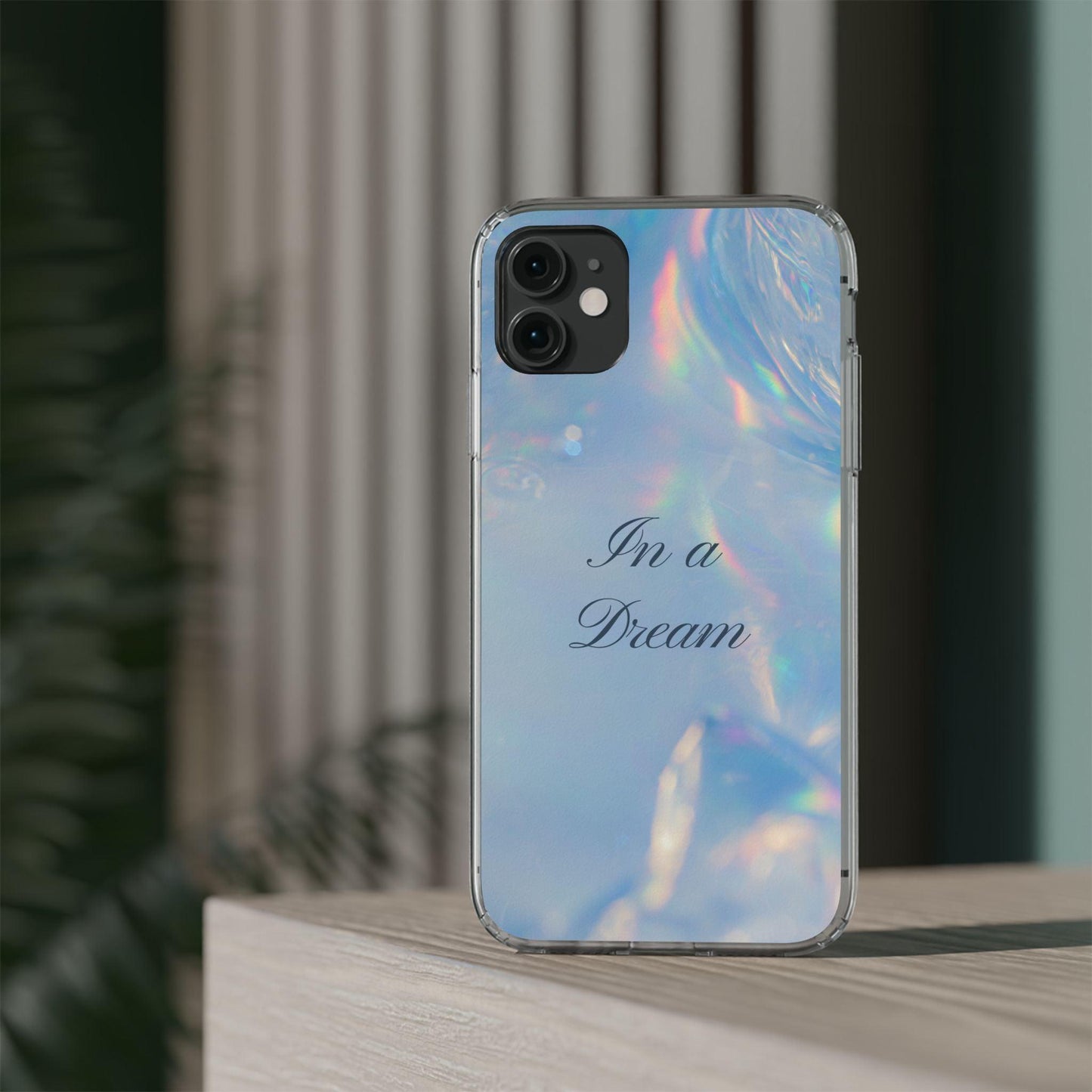 In a Dream Shinny Blue Clear Cases