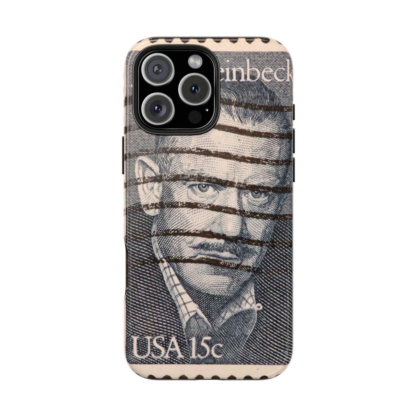 John Steinbeck USA 15c Printed Tough Phone Case for iPhone - Literary Tribute Design