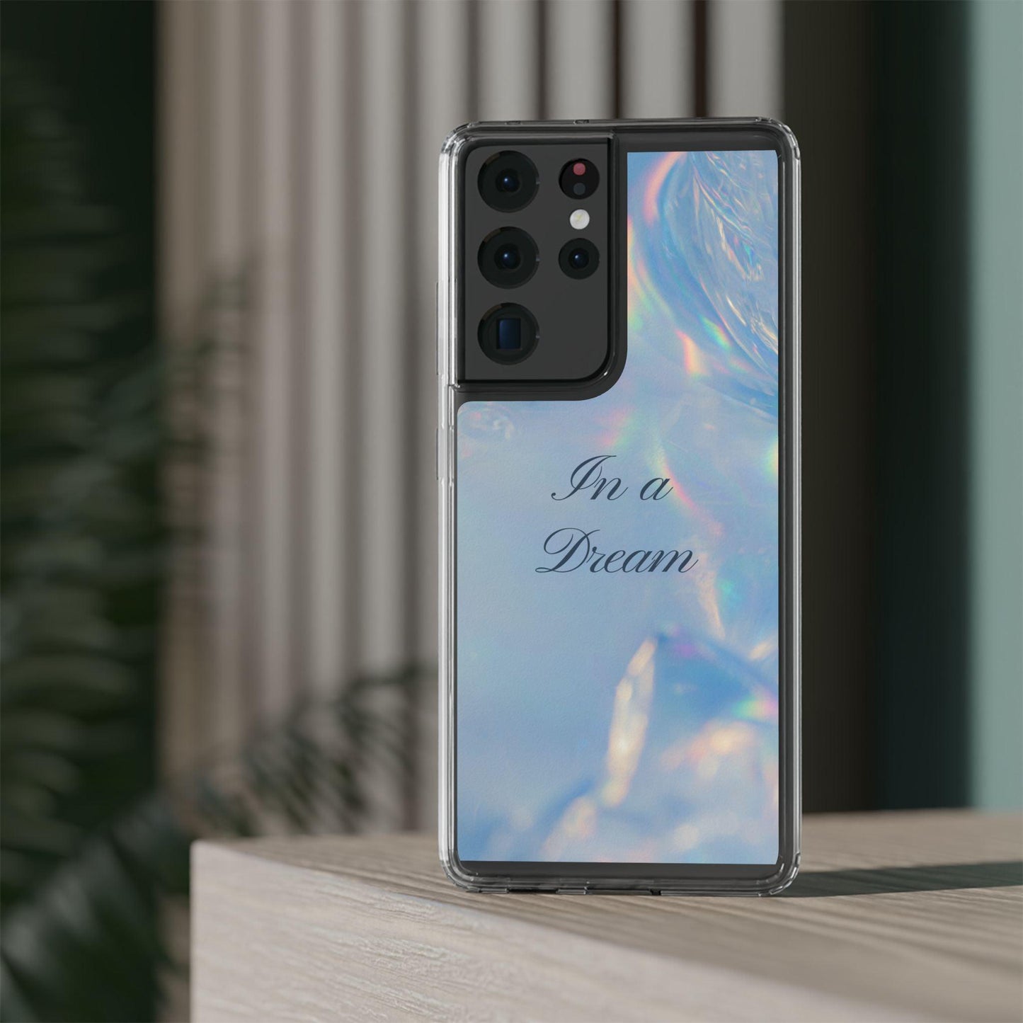 In a Dream Shinny Blue Clear Cases