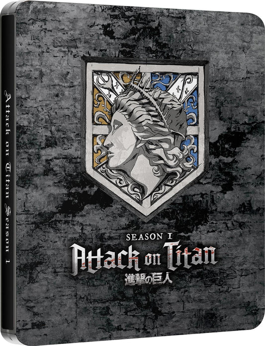 Attack on Titan: Season 1 - Limited Edition Steelbook (Blu-ray)