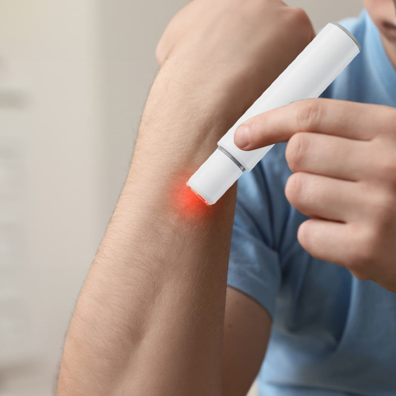 Electronic Mosquito Bite Pen: Chemical-free, natural heat anti-itch for adults, kids, camping, travel.