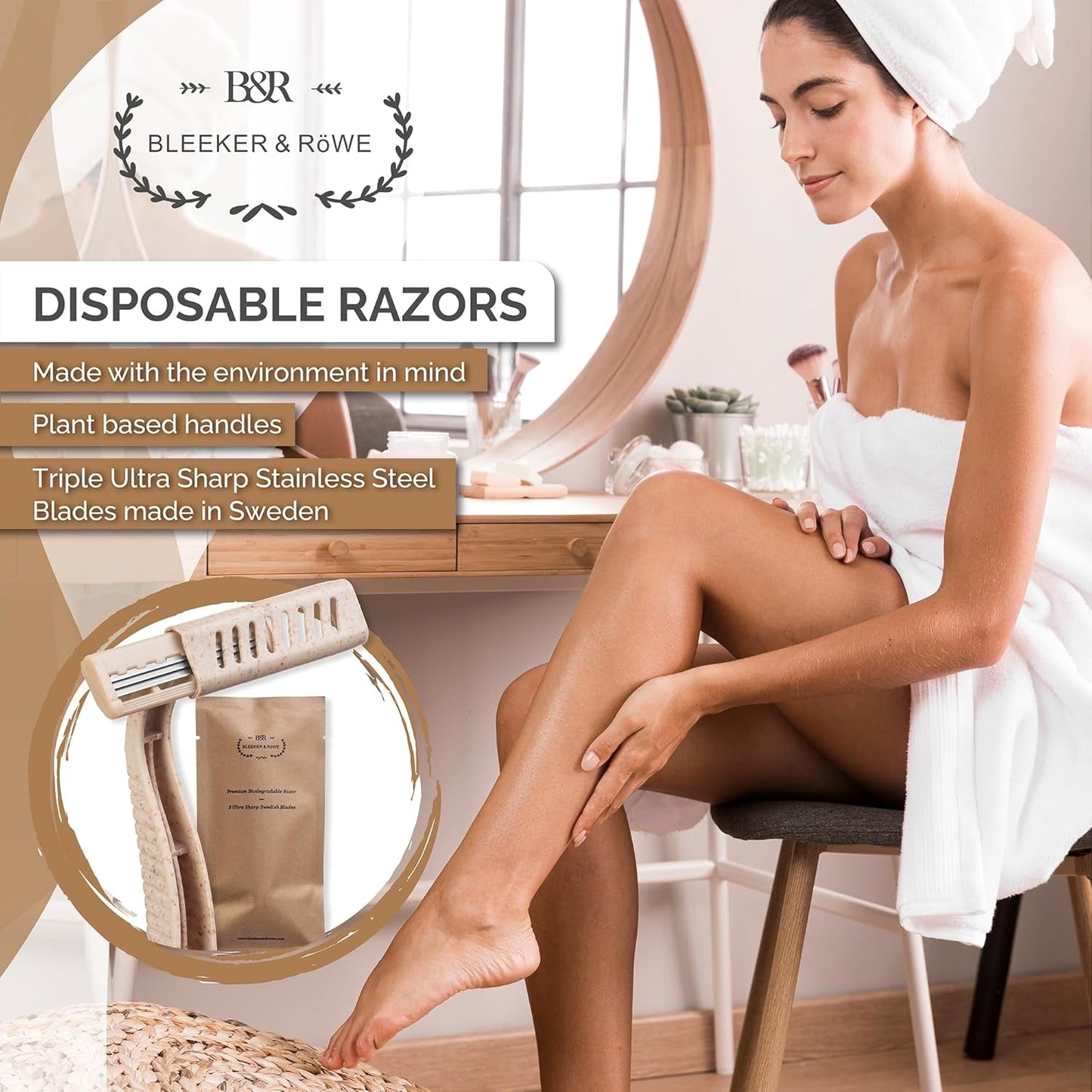 Eco-Friendly Disposable Razor – Sustainable Shaving Made Simple