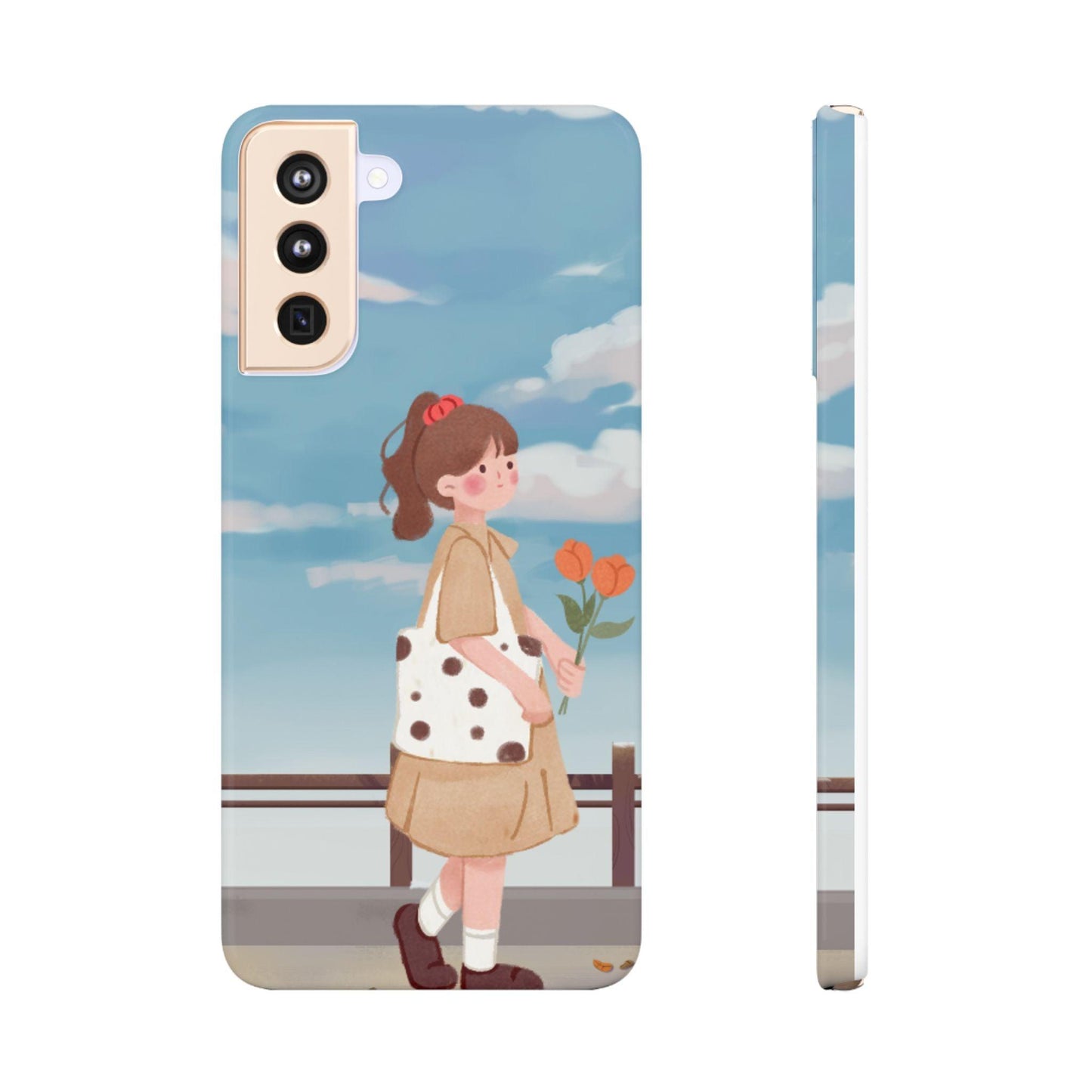 Joyful Stroll Mobile Cover – Embrace Happiness Everywhere You Go!
