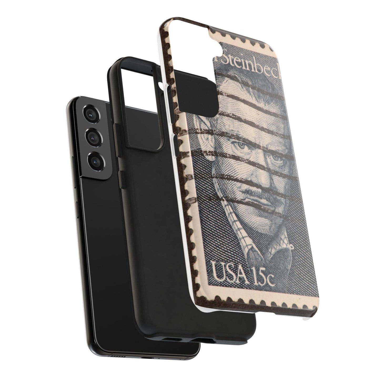 John Steinbeck USA 15c Printed Tough Phone Case for iPhone - Literary Tribute Design