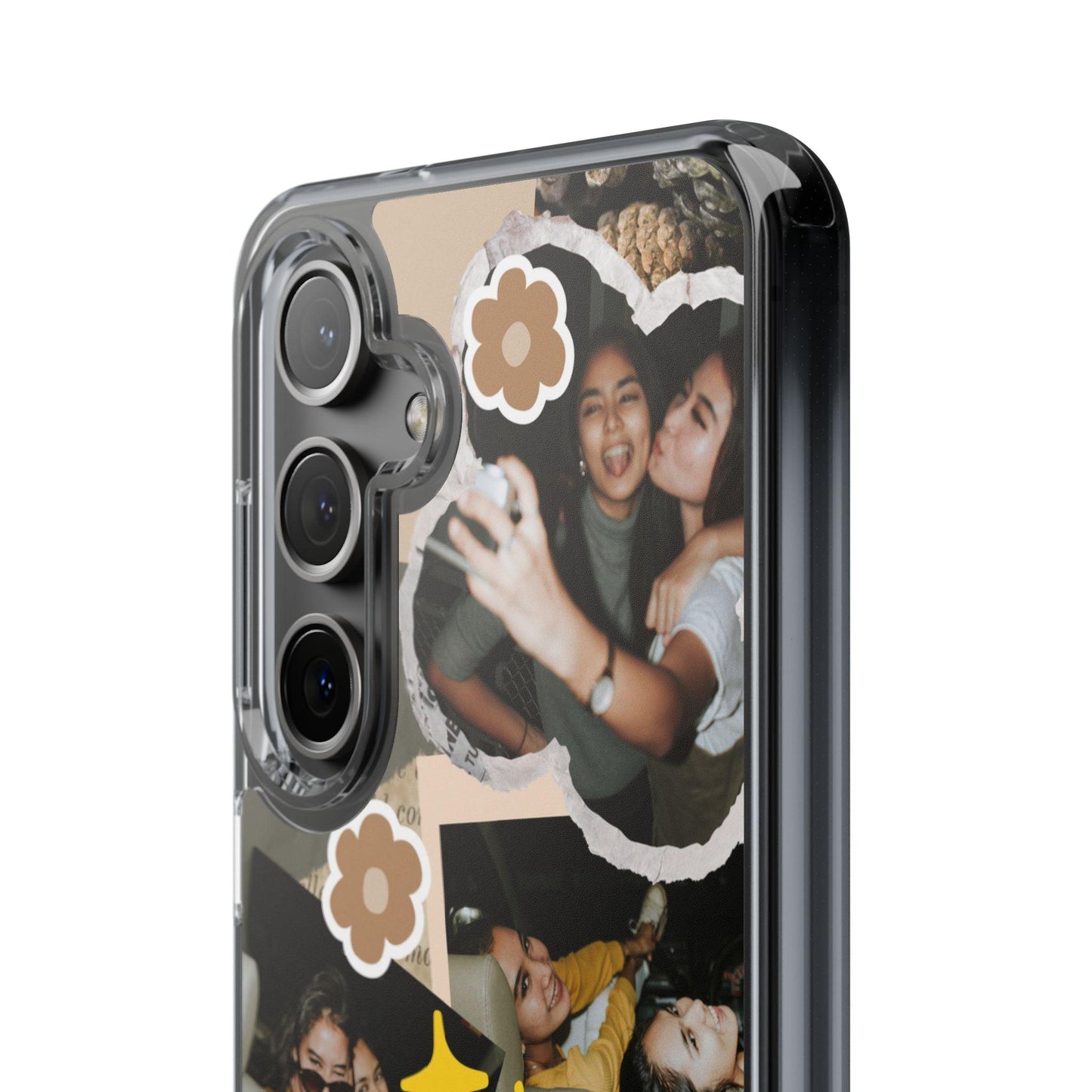 Memories In Retro Templet  Custom Printed Clear Cases