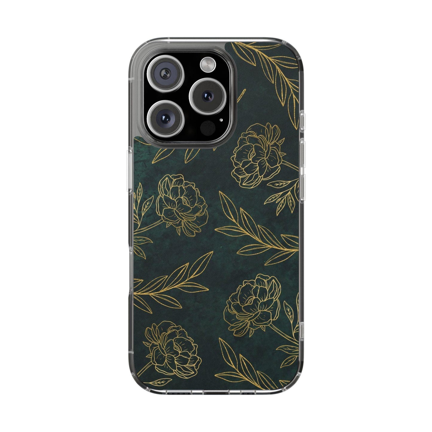 Floral Pattern Clear Cases