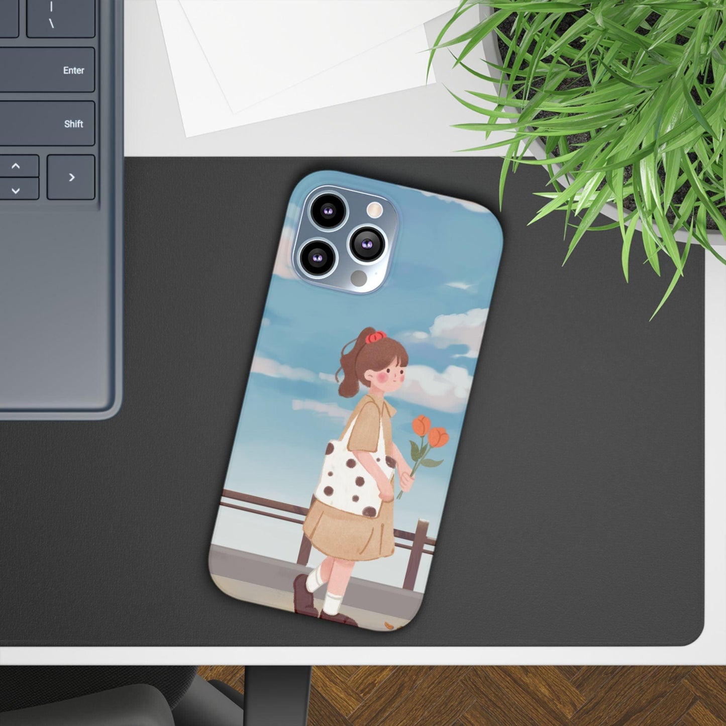 Joyful Stroll Mobile Cover – Embrace Happiness Everywhere You Go!