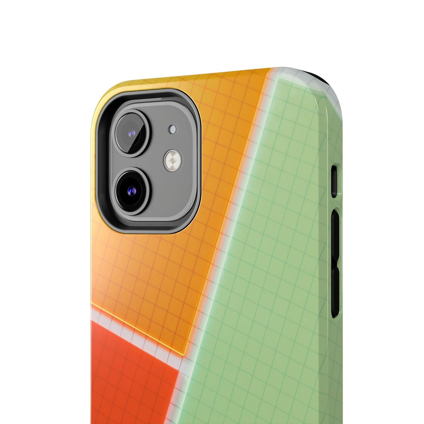 Four Colors Blocks With Shades Tough Phone Cases