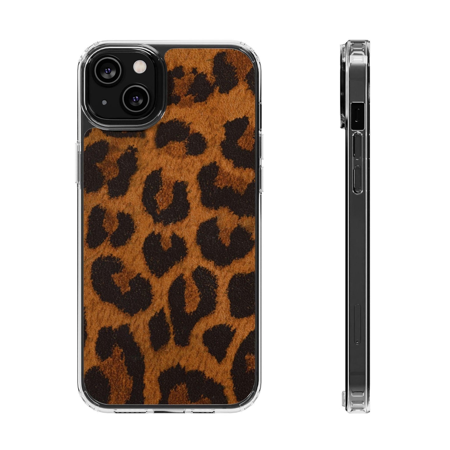 Clear Cases Cheeta Print