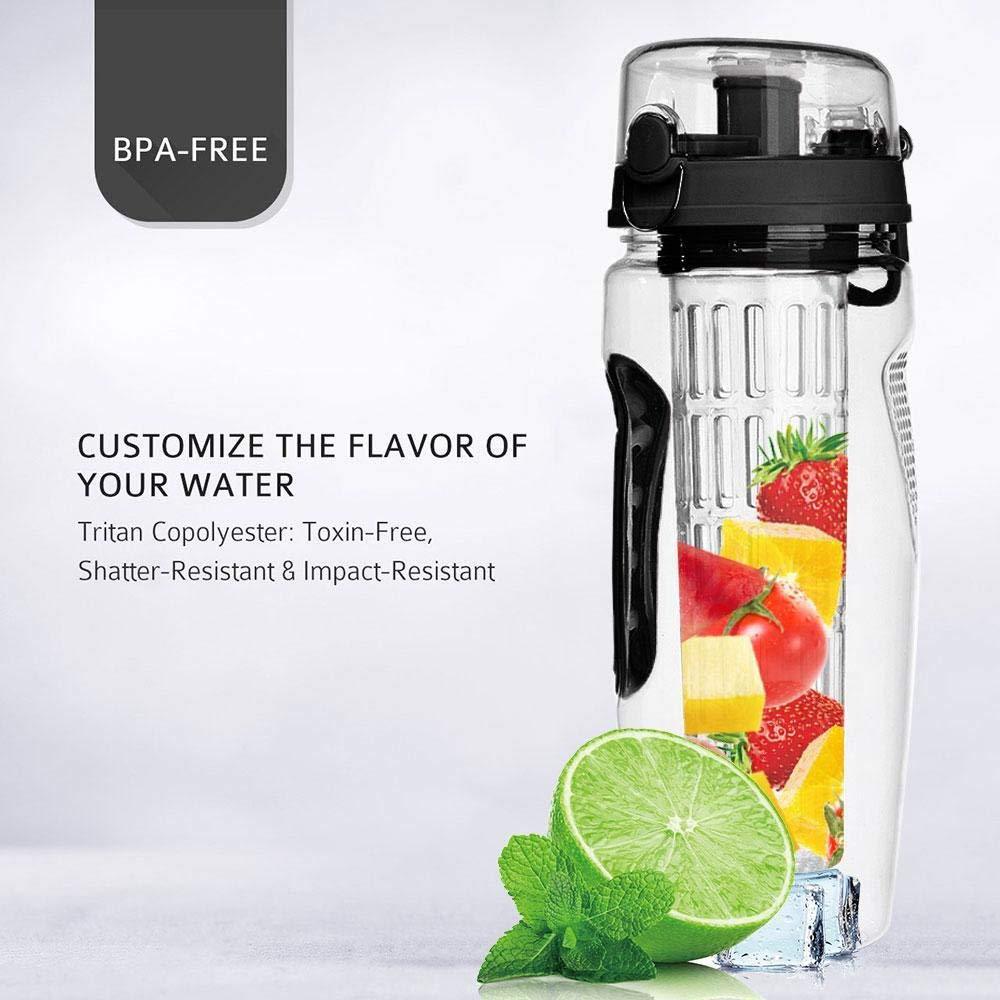 1000ml BPA Free Fruit Infuser Water Bottle