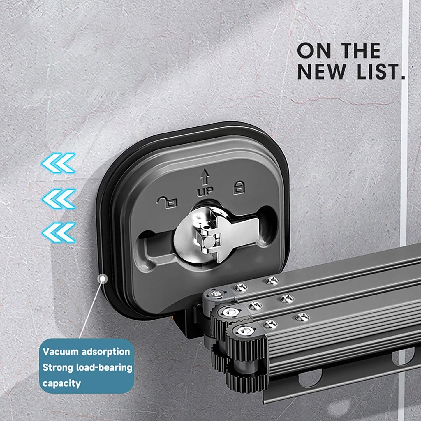 Multifunctional Retractable Fold Away Clothes Drying Hanger Space-Saving Bathrooms Usage