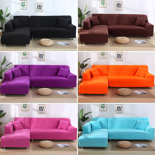 Elastic Sofa Cover All-Inclusive L-Shaped Sofa Cover Leather Sofa Towel Full Cover Combination Four Seasons
