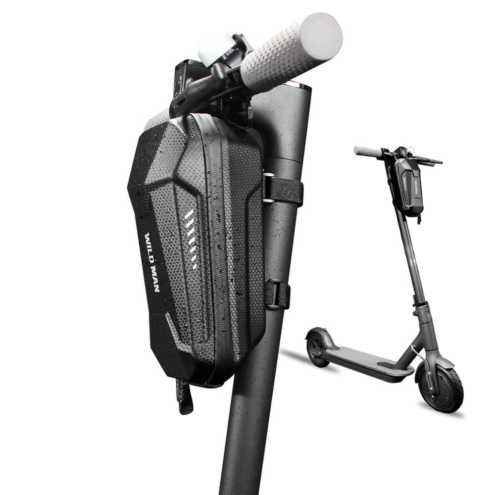 Universal Waterproof Electric Scooter Storage Bag, Front Carrying Bag for Kick Scooters Folding Bike