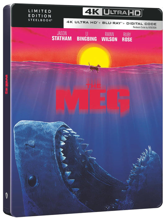 The Meg - Steelbook (4K Ultra HD + Blu-ray + Digital)